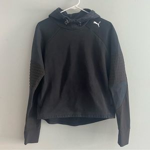 Black puma athletic hoodie